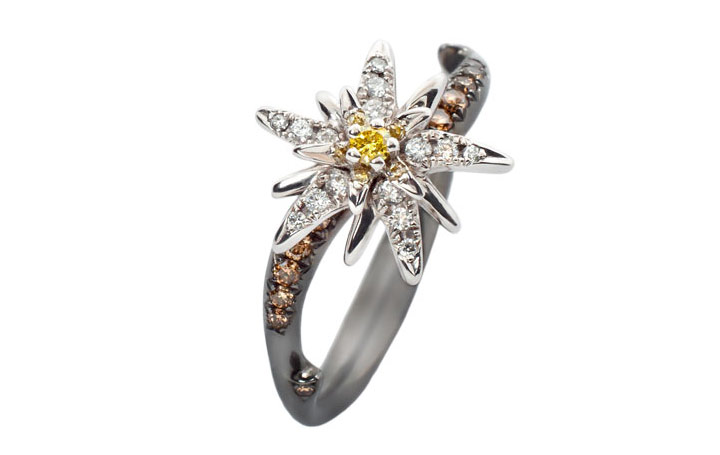 bague terre d’edelweiss