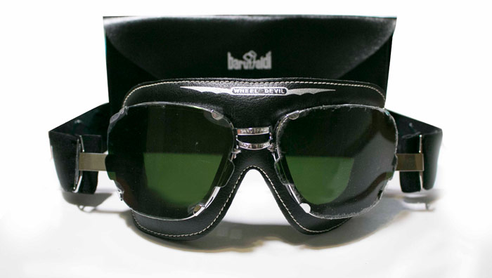 lunettes moto vintage