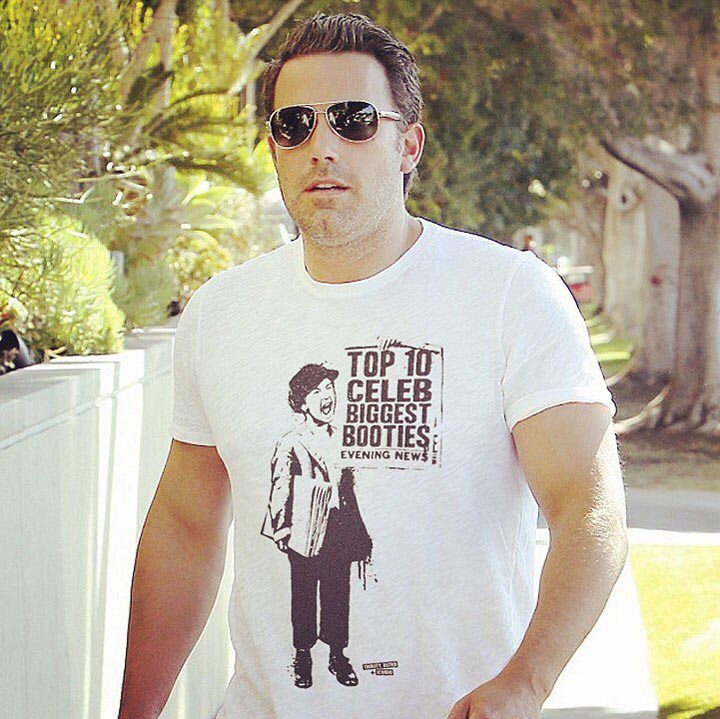 T-Shirt Blanc ben affleck