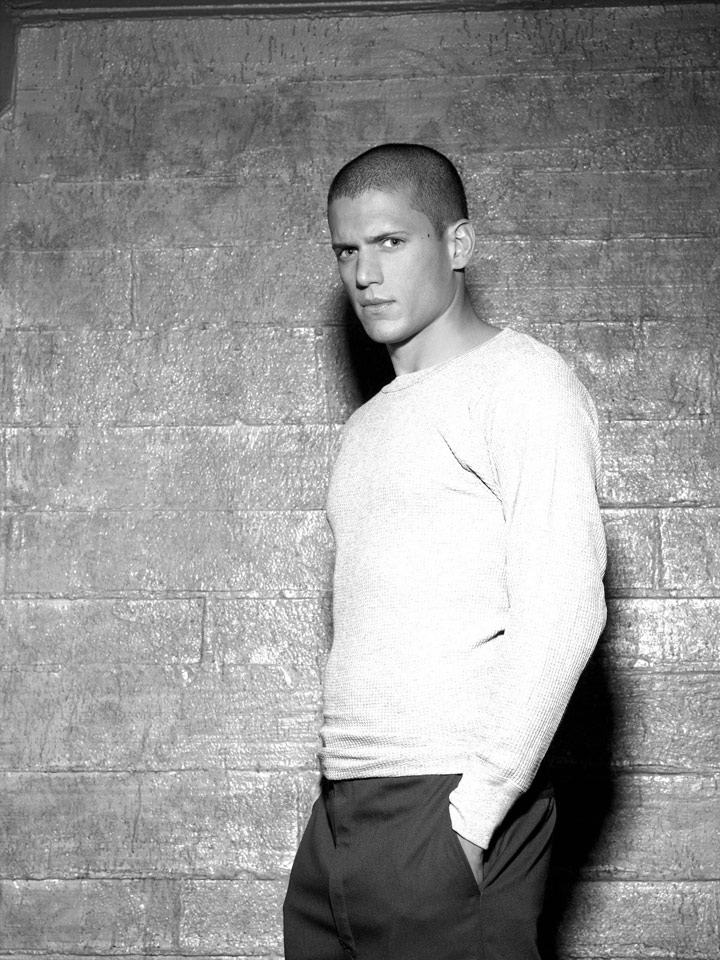 T-Shirt Blanc wentworth miller