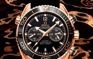 Montre OMEGA Seamaster Planet Ocean Ceragold