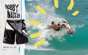 Boardshort Quiksilver Robby Naish signature