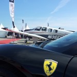 Visite du salon aviation Cannes 2013