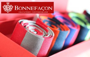 Cravates Bonnefaçon : la cravate tricot en soie
