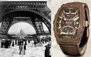 Montre CVSTOS « La Gustave Eiffel » : rencontre du glamour parisien et de la Haute Horlogerie Suisse