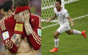 Coupe du Monde Brésil 2014 : élimination de l’Espagne par le Chili !